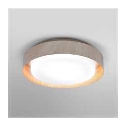Osram - Plafonieră ORBIS MADRID 2xE27/10W/230V Ø 29 cm, finisaj lemn