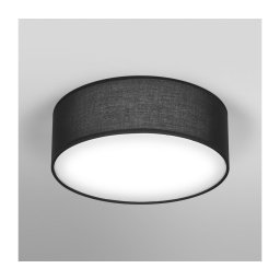 Osram - Plafonieră ORBIS PARIS 1x E27/25W/230V, Ø 30 cm, negru