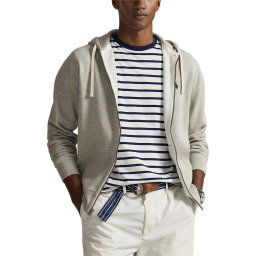 POLO RALPH LAUREN Jachetă Ls Fz Hood-Long Sleeve 710548546002 050 light/pastel grey