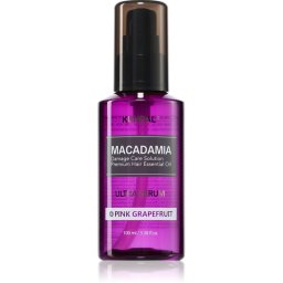 KUNDAL Macadamia Ultra Serum Pink Grapefruit ser ulei regenerator pentru par deteriorat 100 ml
