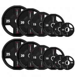 Set greutati olimpice HMS TPC 2 x 2.5 - 25 KG - 155KG