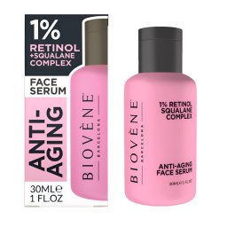 ANTI-AGING 1% Retinol + Squalane Complex Facial Serum Treatment 30ml, Biovene Cosmetics