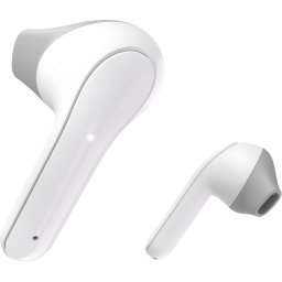 Casti True Wireless, 5h, 102 dB +/- 3 dB, Control vocal, USB-C, Alb