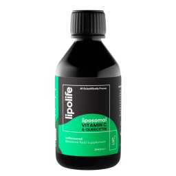 LCV6 - liposomal Vitamin C and Quercetin complex 240ml Lipolife