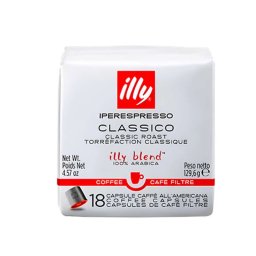 Cafea illy 18 capsule iperespresso CLASSICO AMERICANO