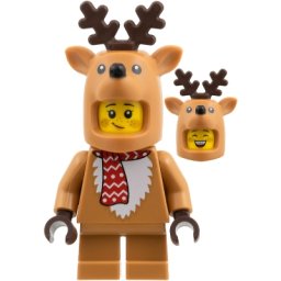 Lego Minifigures City cty1932 - Fetita in costum de ren