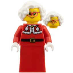 Lego Minifigures City hol376 - Sotia lui Mos Craciun