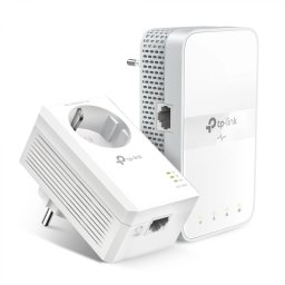 KIT ADAPTOR + Amplificator POWERLINE TP-Link, AC1200 dual band 802.11ac Wi-Fi, Gigabit Ethernet Port, TL-WPA7617 KIT (timbru verde 2 lei)