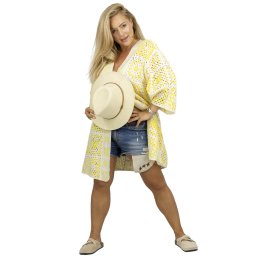 Pri Boho crochet and openwork cardigan bedspread granny square BOHEMA