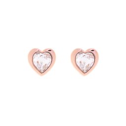 Ted Baker Cercei 'HAN: CRYSTAL HEART EARRING' auriu - roz