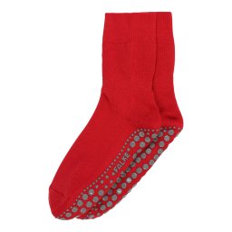 FALKE Șosete 'Homepads' gri / roșu