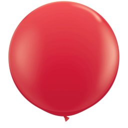 Balon latex jumbo rosu 90 cm