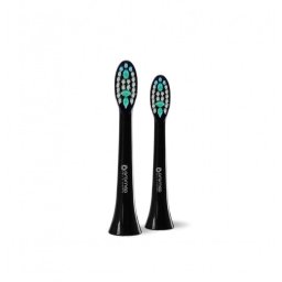 Set 2 capete rezerva pentru periuta electrica Compatibil cu Oro-Sonic X Pro, Negru