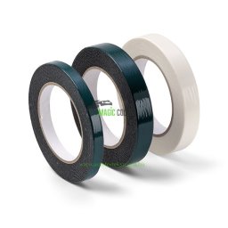 Bandă adezivă dublu față pentru montaj – Lipire ornamente (12 mm x 5 m)