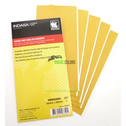 Bandă adezivă dublu față pentru embleme Indasa 5 buc. (100 x 200 mm)