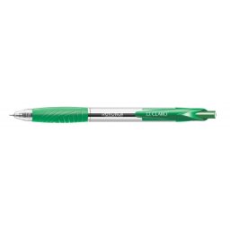 Pix cu mecanism RETRO BALL, verde, 12 buc/set