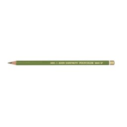 Creion colorat KOH-I-NOOR Polycolor, verde oliv inchis