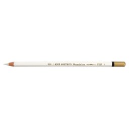 Creion colorat Mondeluz Aquarell KOH-I-NOOR, alb titan