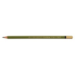 Creion colorat Mondeluz Aquarell KOH-I-NOOR, verde olive inchis