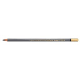 Creion colorat Mondeluz Aquarell KOH-I-NOOR, gri metal