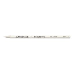 Creion colorat fara lemn KOH-I-NOOR PROGRESSO, alb