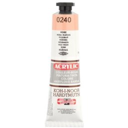 Tempera acrilica tub 40 ml KOH-I-NOOR, roz