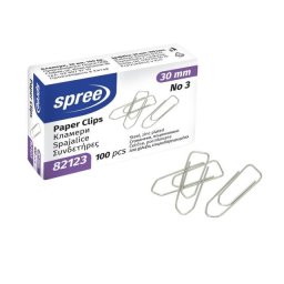 Agrafe metalice 30 mm SPREE, 100 buc/cut