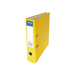 Biblioraft plastifiat SPREE 7,5 cm, galben