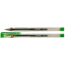 Pix cu gel Forster, verde, 12 buc/set