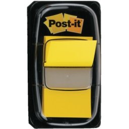 Index Clasic autoadeziv Post-It, 50 buc/set, galben