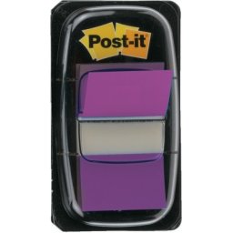 Index Clasic autoadeziv Post-It, 50 buc/set, mov