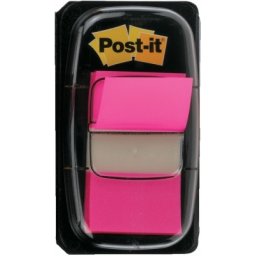 Index Clasic autoadeziv Post-It, 50 buc/set, roz