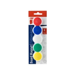 Magneti 30 mm pentru Whiteboard ICO, 5 buc/set
