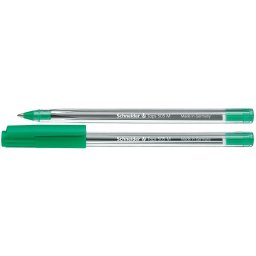 Pix SCHNEIDER Tops 505M, unica folosinta, varf mediu, corp transparent - scriere verde