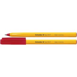 Pix SCHNEIDER Tops 505F, unica folosinta, varf fin, corp orange - scriere rosie