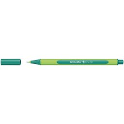 Liner SCHNEIDER Line-Up, rubber grip, varf fetru 0.4mm - turcoaz