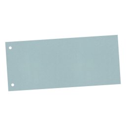 Separatoare carton pentru biblioraft, 160g/mp, 105 x 240 mm, 100 buc/set - albastru