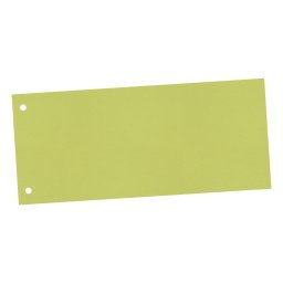 Separatoare carton pentru biblioraft, 160g/mp, 105 x 240 mm, 100 buc/set - verde