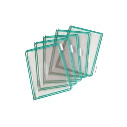 Folie A4 color pentru suport mural - verde