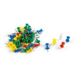 Pioneze pentru panouri de pluta, 50 buc/cut, 10 cut/set