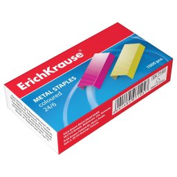 Capse color Erich Krause 24/6, 1000 buc
