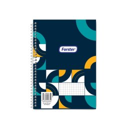 Caiet cu spirala Forster A4, 80 file, matematica