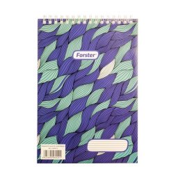 Blocnotes cu spirala Forster A4 50 coli, dictando