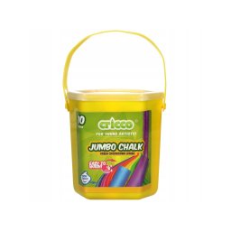 Creta colorata groasa, 10 buc/galetusa