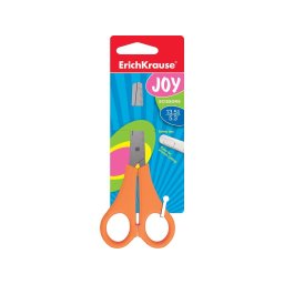 Foarfeca cu rigla Erich Krause Joy, 13.5cm, pentru stangaci