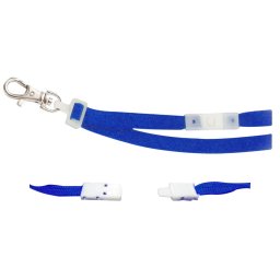 Banda textila pentru ecuson 10 mm, albastru