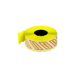 Etichete pret 26 x 16 mm, 1000/rola, galben