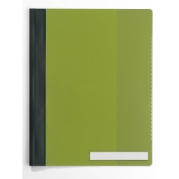 Dosar plastic sina cu eticheta Durable, verde