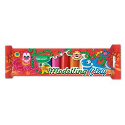 Plastilina scolara 10 culori KOH-I-NOOR