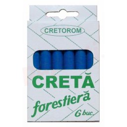 Creta forestiera albastra CRETOROM, 6 buc/set